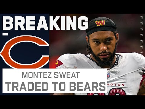 BREAKING NEWS: Bears Trade for Commanders DE Montez Sweat | The Insiders video clip