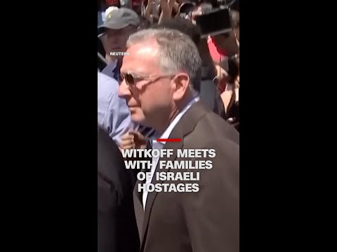 Witkoff meets with families of Israeli hostages