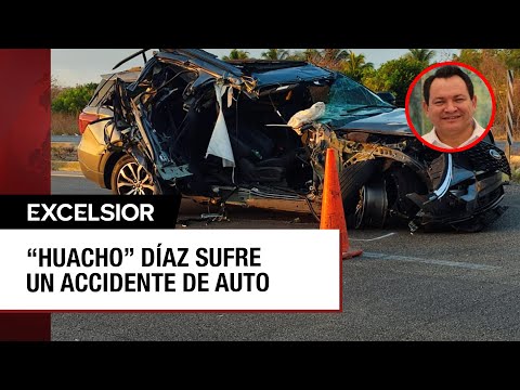 Joaquín Díaz Mena, candidato de Morena en Yucatán, sufre aparatoso accidente vial