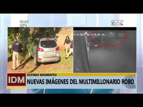 Aparecen nuevas imágenes del multimillonario robo a cajeros automáticos en Fdo. de la Mora