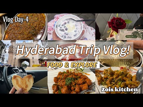 Hyderabad Trip Vlog ❤️ | Mumbai to Hyderabad by car 🚙 | Vlog Day 4 🌸