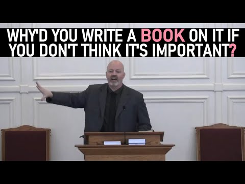 Why'd You Write A Book On It If You Don't Think It's Important? Pastor Patrick Hines Sermon #shorts