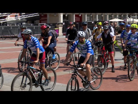 Una treintena de ciclistas parte a Madrid para sensibilizar sobre las enfermedades mentales gra