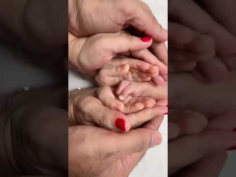 Introducing our new family member~SAMAY ChAUDHARY🩵 #viralvideo #youtubeshorts #shorts #newborn #yt