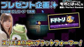 🐤毎週 #プレゼント企画 🐸#Steam  版 DLコード1名様！もずはゃの「#ドドトリ」【#もずとはゃにぇ】