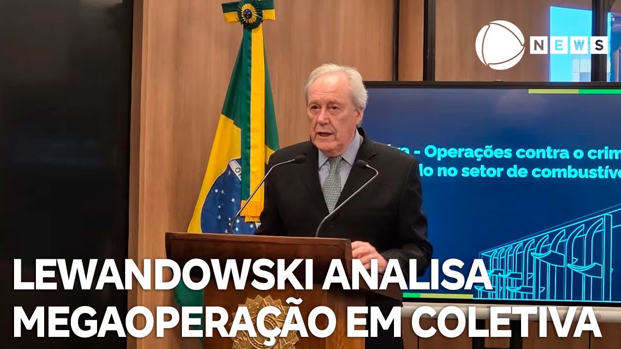 Lewandowski afirma que megaoperação foi uma das maiores em termos mundiais