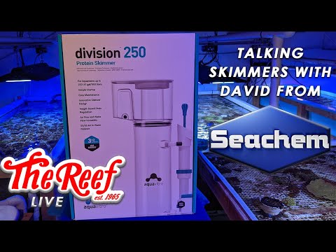 AQUAVITRO DIVISION PROTEIN SKIMMERS - INTERVIEW WI Welcome to this Tuesday's LIVE Q&A!

Today we will be talking with David from Seachem about the new 