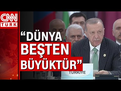 Cumhurbaşkanı Erdoğan Astana'da konuştu! 