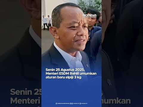 Video thumbnail Bahlil Tegaskan 2026 Wajib Pakai NIK untuk Beli Elpiji 3 Kg