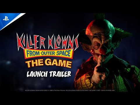 Killer Klowns From Outer Space: The Game - Launch Trailer | PS5 Games