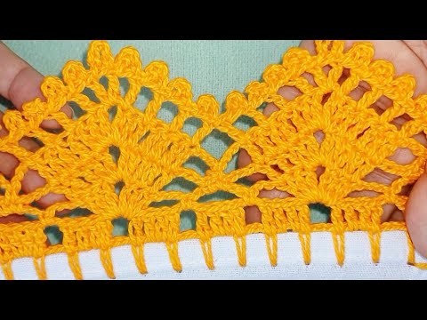 BARRADO DE CROCHÊ FÁCIL DE FAZER (PASSO A PASSO)