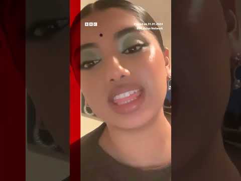 Avantika Vandanapu plays "bimbo" Karen Shetty in the new Mean Girls. #Shorts #MeanGirls #BBCNews