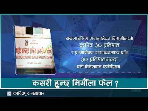 नेपालमा हरेक वर्ष करिब तीन हजार जनाको मिर्गौला फेल हुन्छ  | Kantipur Samachar