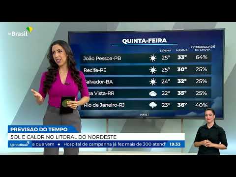 Quinta-feira com alerta para temporais em 3 mil cidades