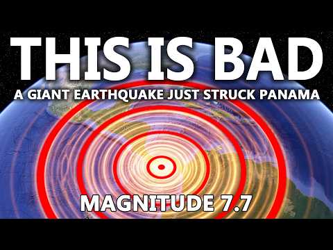 An Entire Geologic Plate Just Ripped Apart Under Panama...