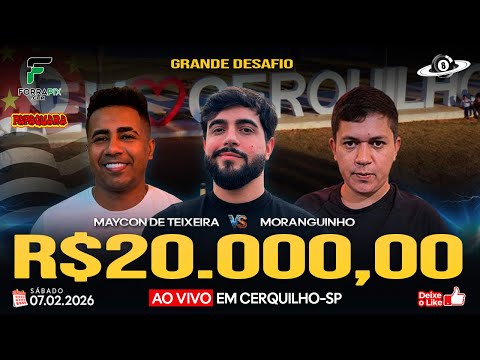 AO VIVO - MAYCON x MORANGUINHO - NARRAÇÃO PH - 07/02/2026 #023