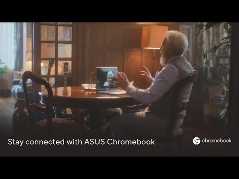 Stay connected with ASUS Chromebook