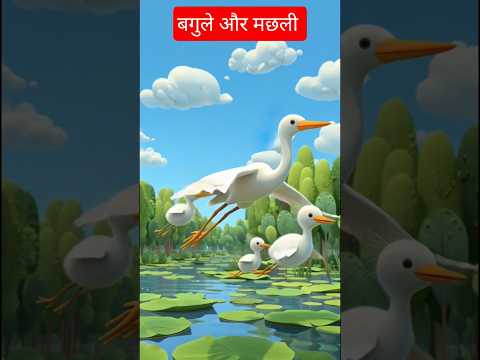 बगुले और मछली #shorts