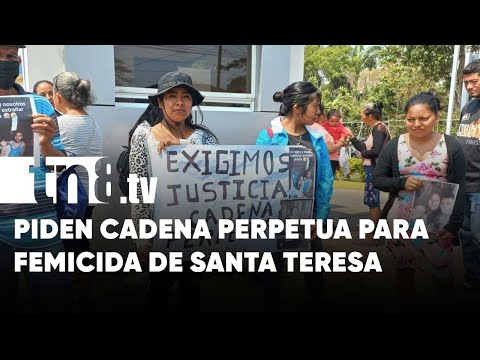 Familias de víctima de femicidio en Carazo piden cadena perpetua - Nicaragua
