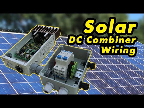 Solar Trailer: Part 7 - DC Breaker/Combiner Box