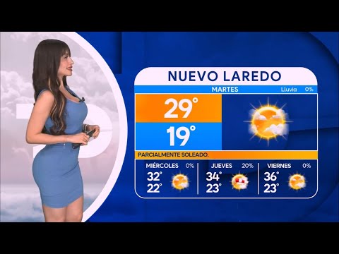 Emily Quiñones || Telediario Nuevo Laredo y Chihuahua Nocturno || 23 de Abril del 2024.