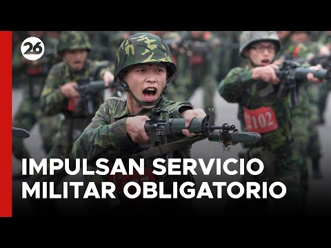 TAIWÁN | Grupo de reclutas comienza el servicio militar obligatorio