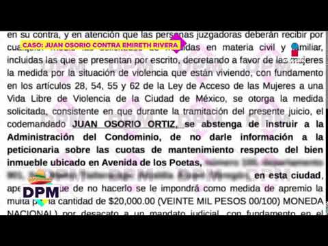 Caso: Juan Osorio VS Emireth Rivera