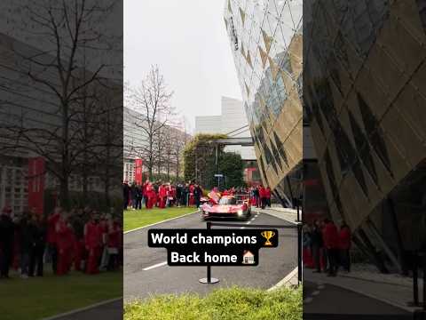 Celebrating in Maranello where it all begins. 🤩 #WEC #FerrariHypercar