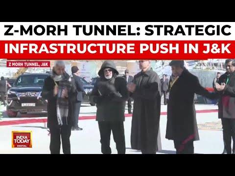 PM Modi Inaugurates Z-Morh Tunnel in J&K, Boosting Year-Round Connectivity to Ladakh | India Today
