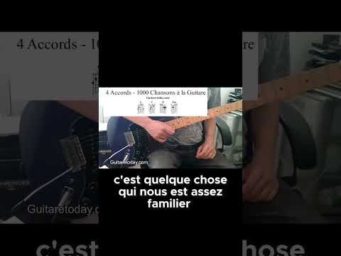 Les 4 accords magiques expliqués   G, C, D et Em pour jouer vos morceaux préférés  #guitare