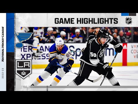 Blues @ Kings 3/26 | NHL Highlights 2023