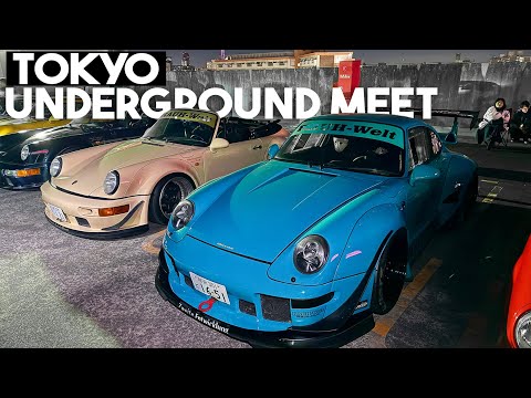 Exploring Tokyo's Underground Car Show: Rare Finds and Automotive Artistry