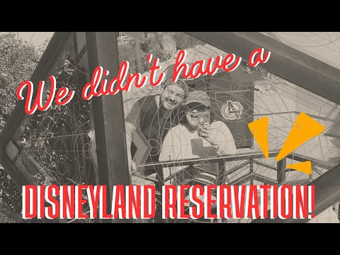 We didn't have a Disneyland Reservation! May 2025