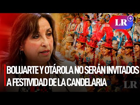 Ni BOLUARTE ni OTÁROLA serán INVITADOR a FESTIVIDAD DE LA CANDELARIA, anunciaron desde PUNO | #LR