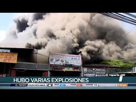 Bomberos extinguen incendio en taller ubicado en Río Abajo, no se registraron heridos