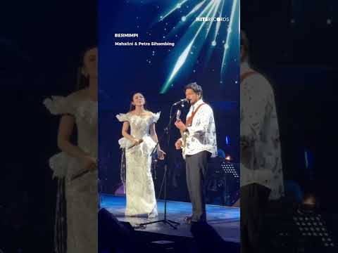 Mahalini bawakan lagu #bermimpi bareng #petrasihombing