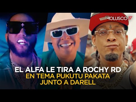 EL ALFA le manda fuego a Rochy RD en tema nuevo con DARELL “PUKUTU PAKATA” ? #ElPalabreo