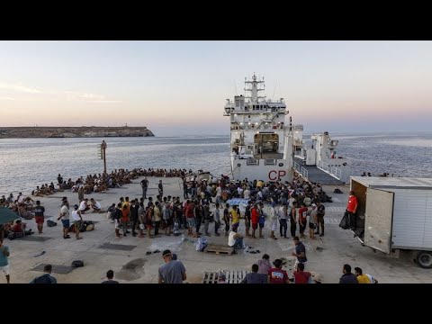 Ιταλία: Νέα διάσωση μεταναστών στη Λαμπεντούζα