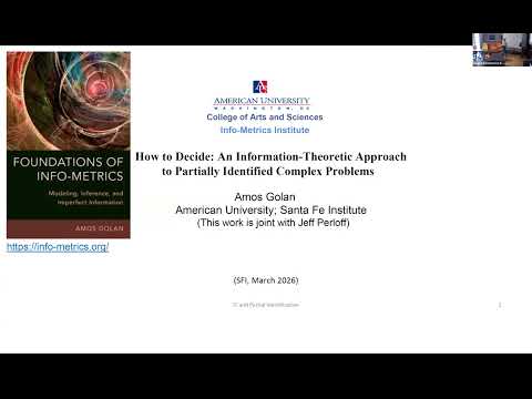 How to Decide: An Information-Theoretic Approach to Partially Identified Complex Problems