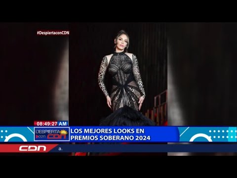 Looks en Premios Soberano 2024 mejores vestidos