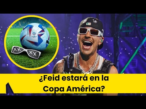 Feid podría ser el artista de la inauguración de la Copa América 2024