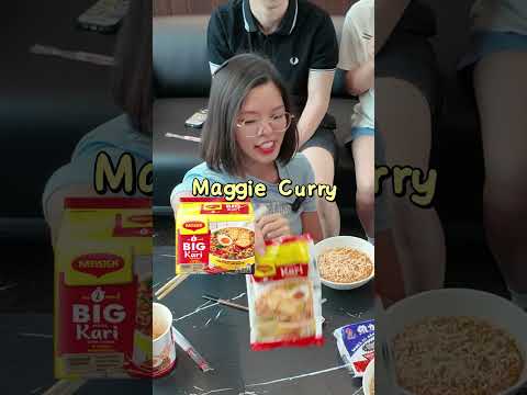 马来西亚泡面真的赢了? #马来西亚 #台湾 #泡面 #对决 #Maggi #misedap #阿彤很懂