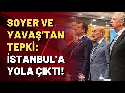 Mansur Yavaş ve Tunç Soyer'den tepki!