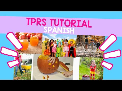 TPRS Spanish Teaching Tutorial   Fall Spanish Vocabulary