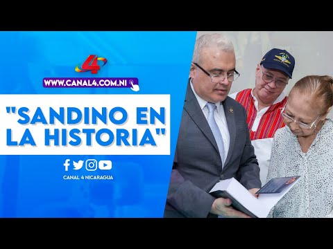 Presentación del libro Sandino en la Historia, un tributo al legado del Dr. Aldo Díaz Lacayo