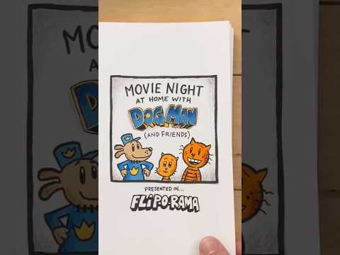 Watch Dog Man at Home Now!  #UniversalPartner #dogman #flipbook #art #fliporama