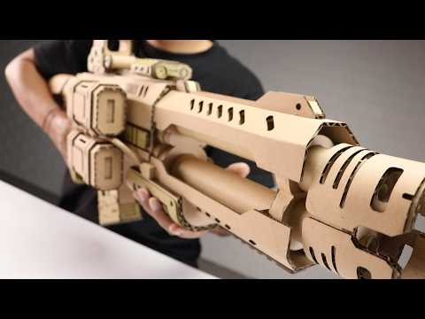 I Built My Own Sci Fi Weapon — Entirely From Cardboard
