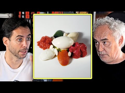 ¿ES ÉTICO COBRAR 400€ POR UNA COMIDA? - Jordi pregunta al chef de alta cocina Ferran Adrià