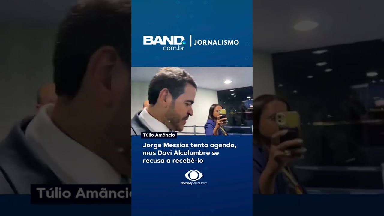 Jorge Messias tenta agenda mas Davi Alcolumbre se recusa a recebê lo