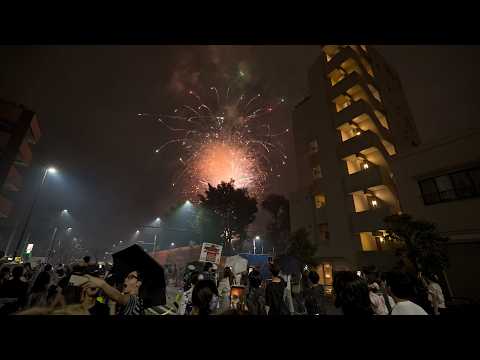 Walking towards Sumida fireworks 2026